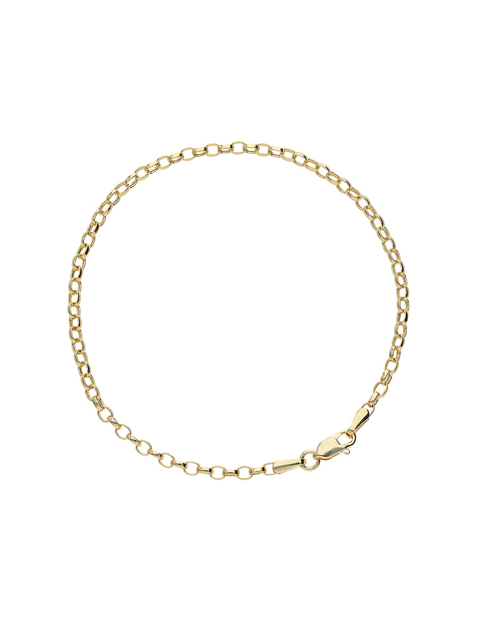 Pulsera de oro amarillo 10 k Clasicas acabado pulido