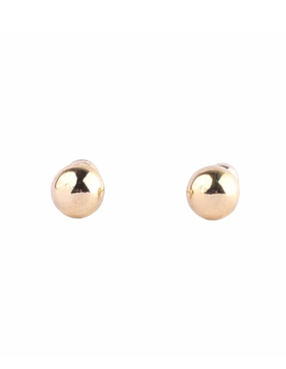 Broqueles de oro 18 K con acabado brillante