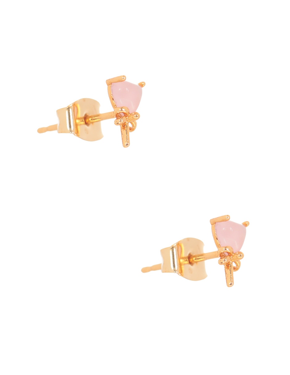 Aretes con acabado brillante 2