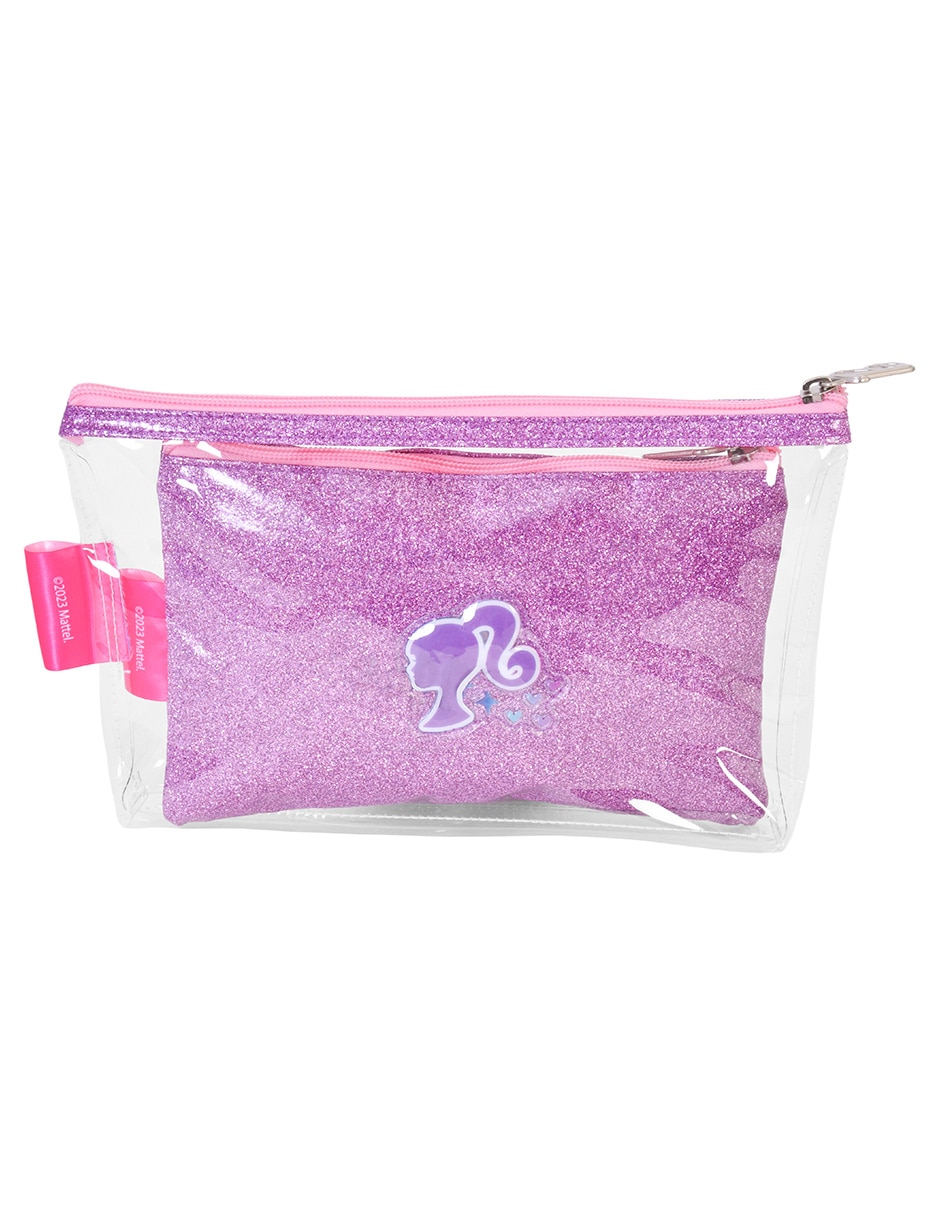 Cosmetiquera multiusos Yadatex Barbie impermeable para mujer