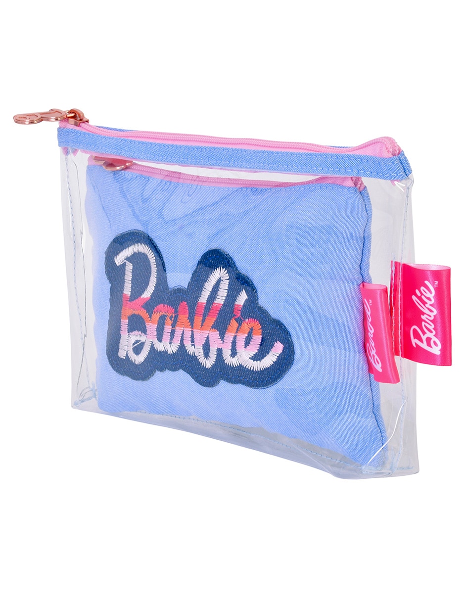 Cosmetiquera multiusos Yadatex Barbie impermeable para mujer