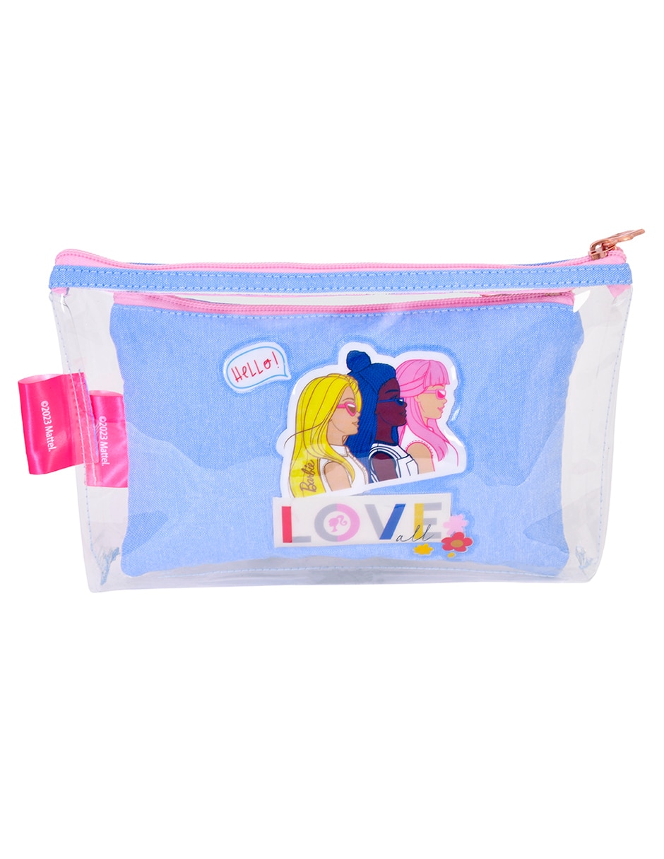 Cosmetiquera multiusos Yadatex Barbie impermeable para mujer