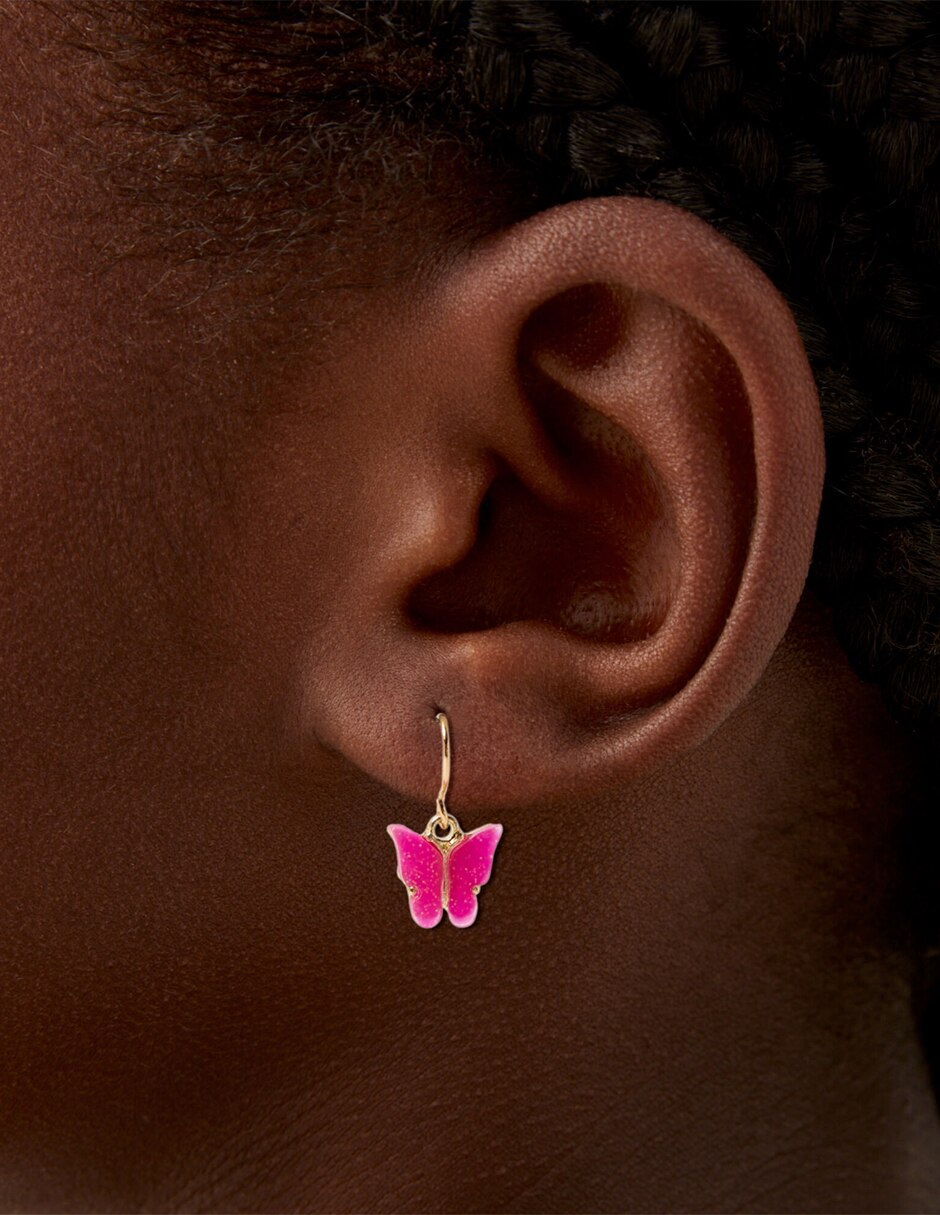 Set de aretes con acabado liso 4