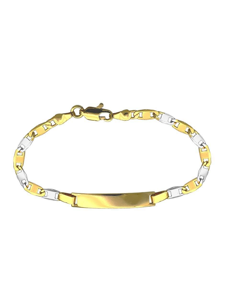 Pulsera 18 K acabado chapa de oro Pulsera 18 K acabado chapa de oro