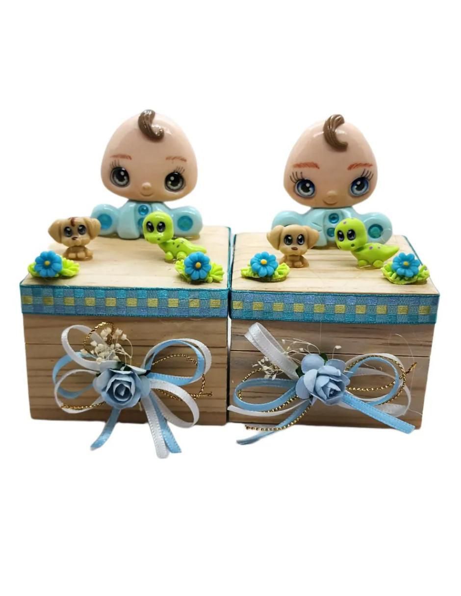 Caja de recuerdo para bautizo