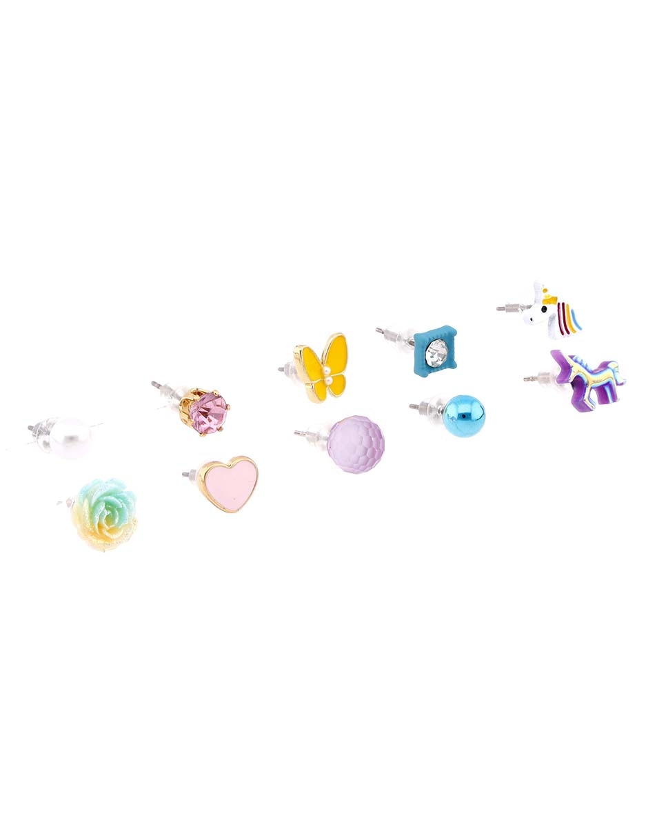 Aretes con acabado brillante 2