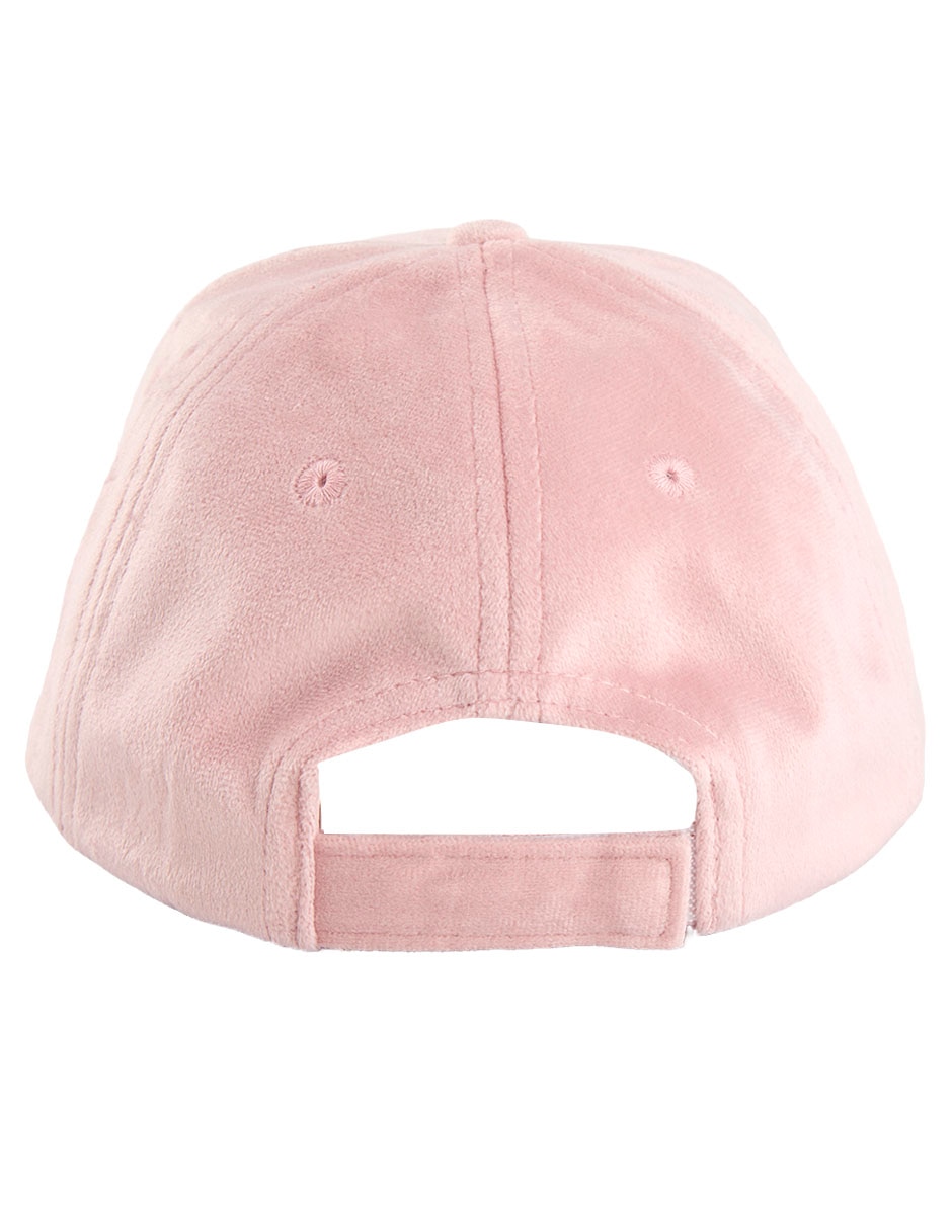 Gorra visera semicurva velcro para niña 4