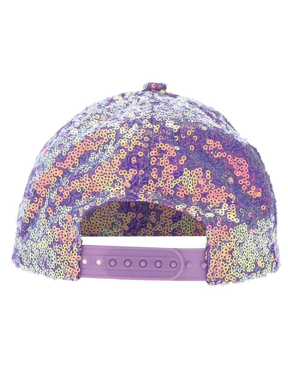 Gorra visera curva snapback para niña 4