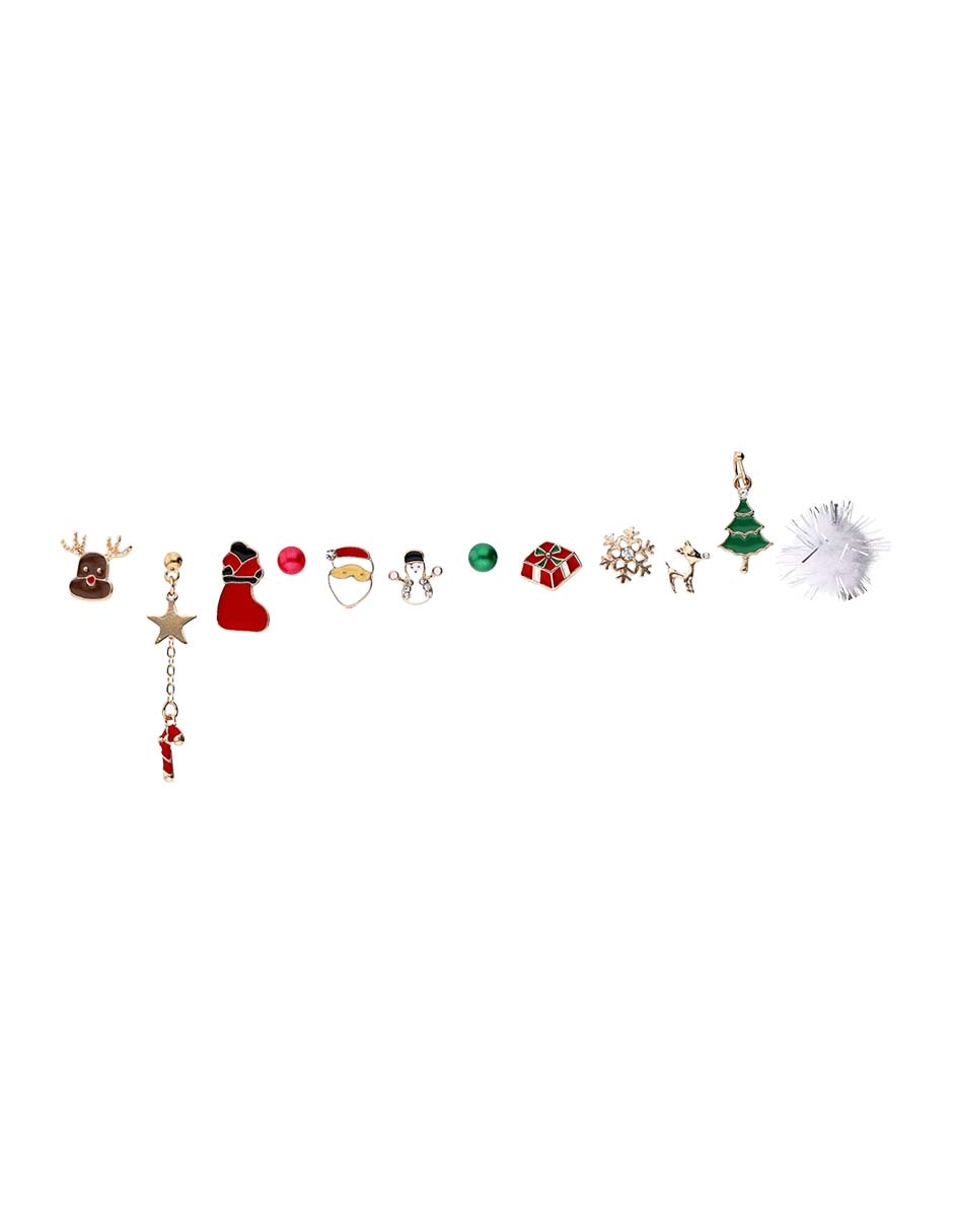 Set de aretes That'S It con acabado brillante