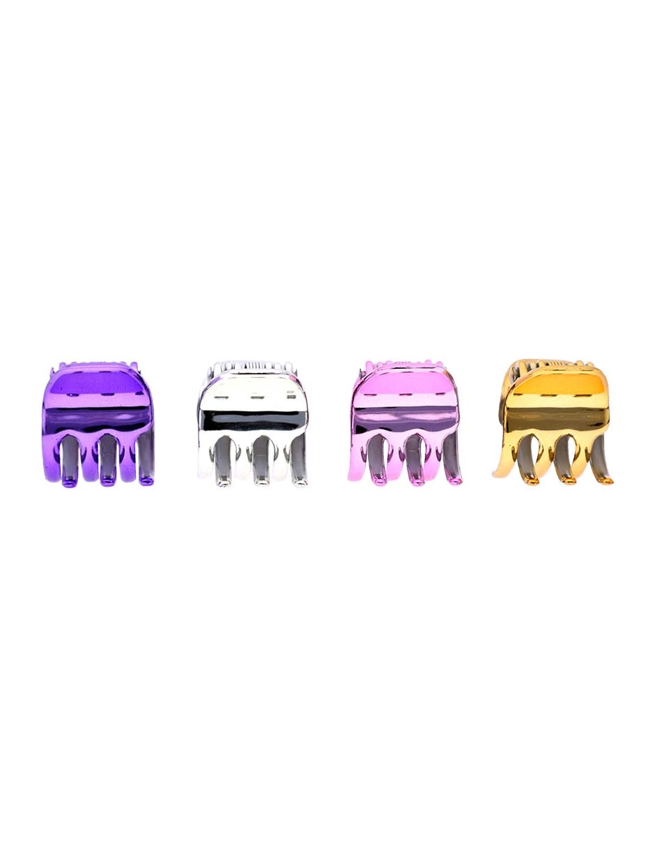 Set de pinzas para el cabello de plástico 1