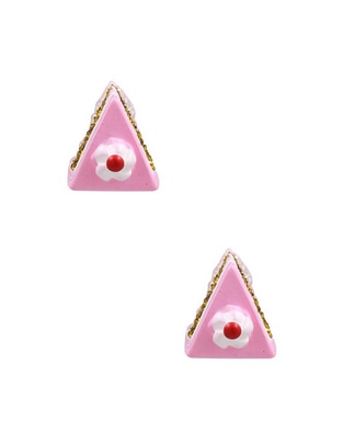 Aretes con acabado mate Aretes con acabado mate