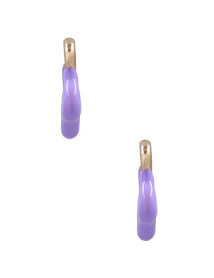 Aretes con acabado brillante Aretes con acabado brillante