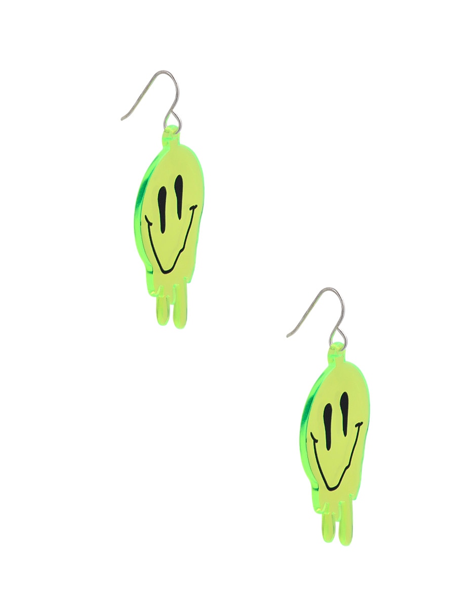Aretes de fantasma con acabado mate 2