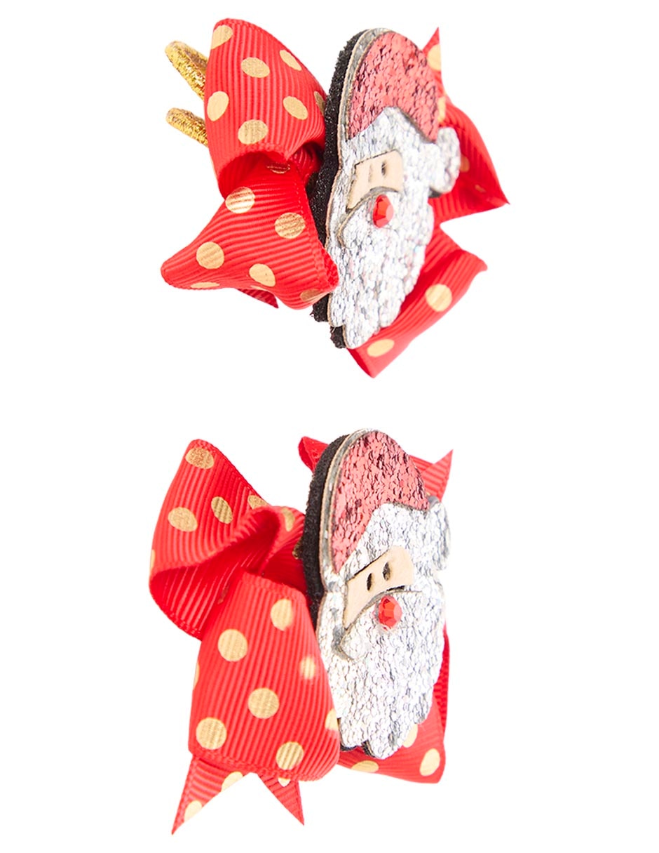 Set accesorios cabello Santa Claus 4