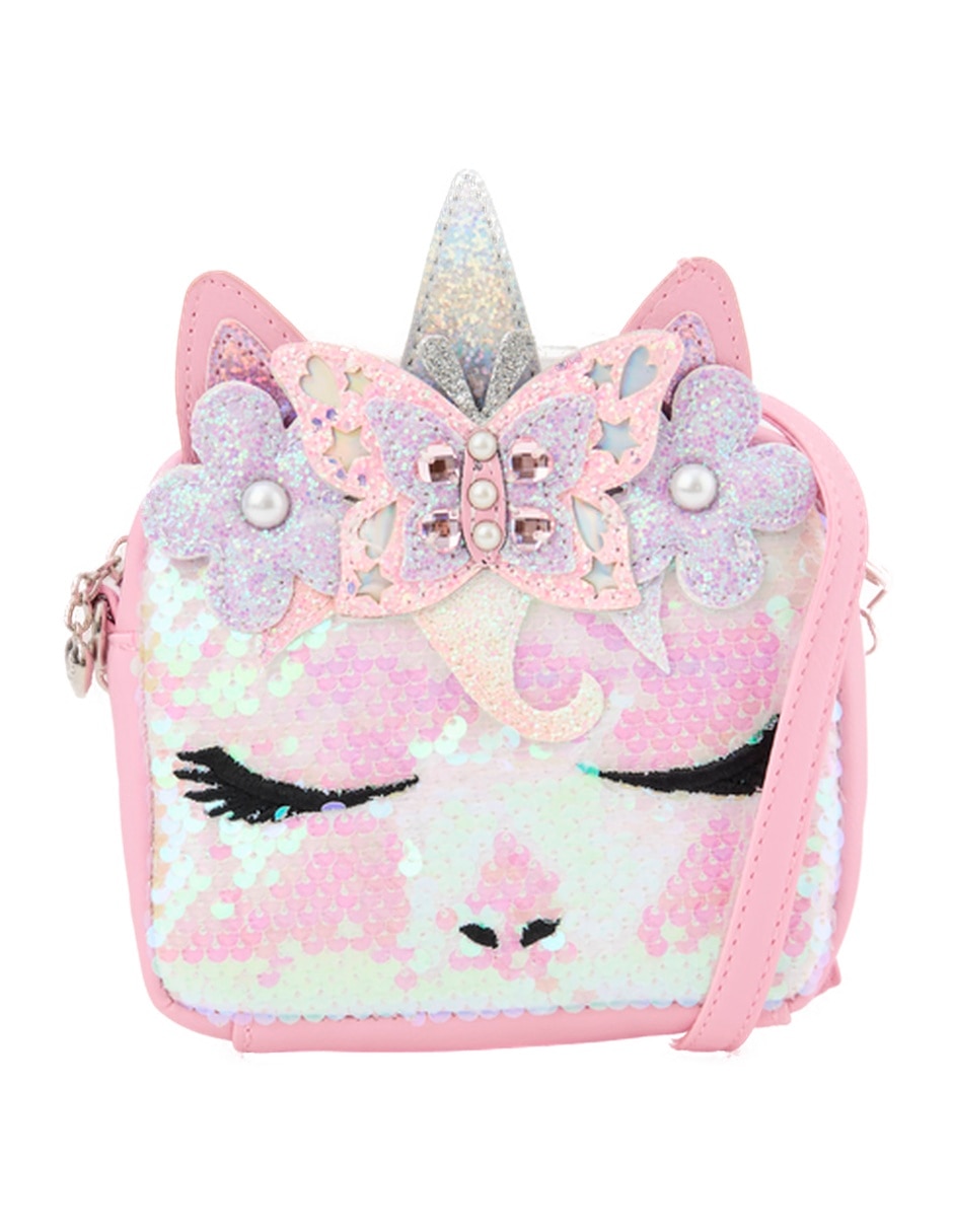 Bolsa crossbody Omg Gwen unicornio para niña