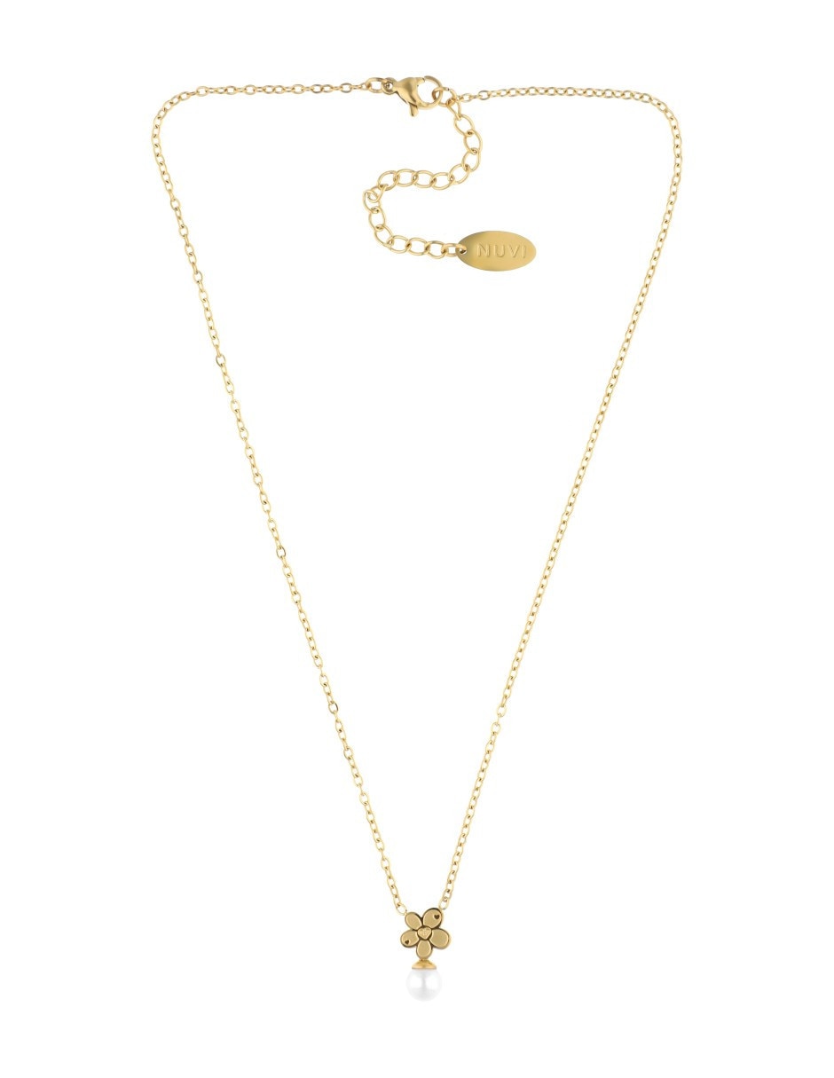 Collar con dije de flor 2