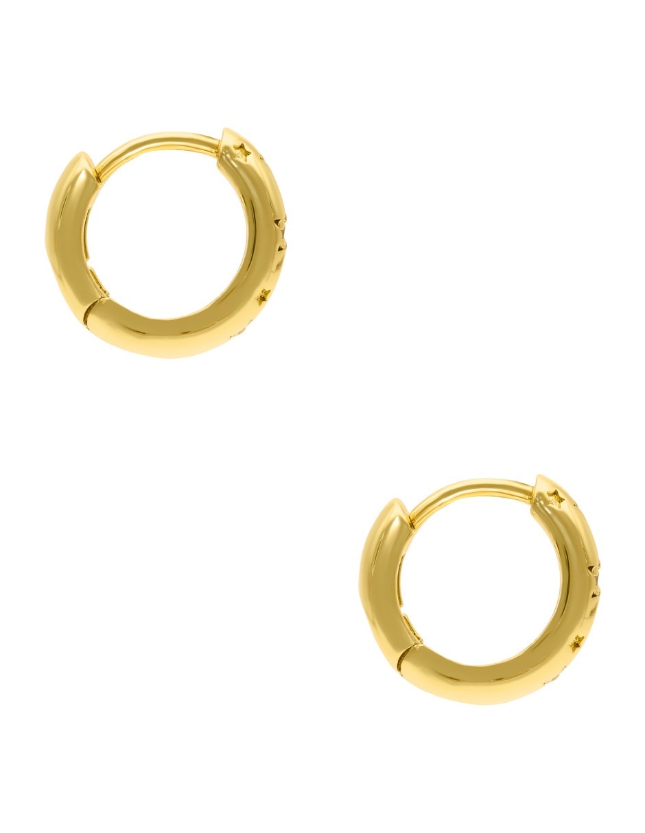 Aretes Nuvi con acabado brillante
