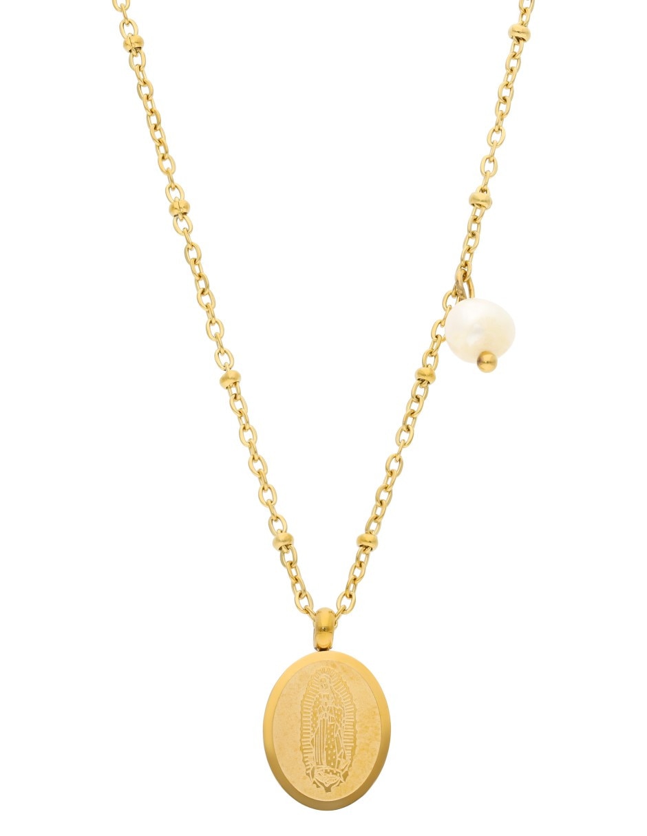 Collar con dije de ovalado