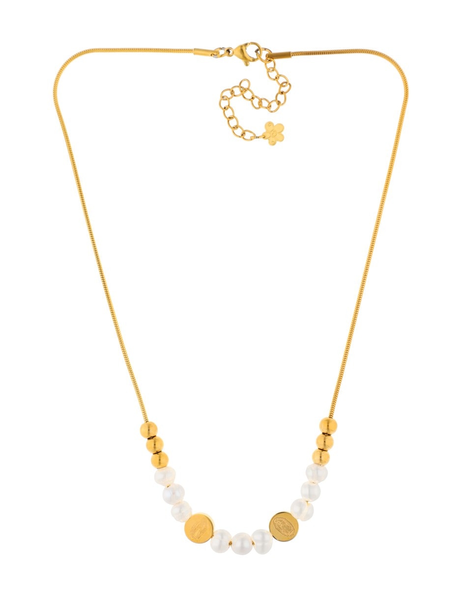 Collar con dije circular 2