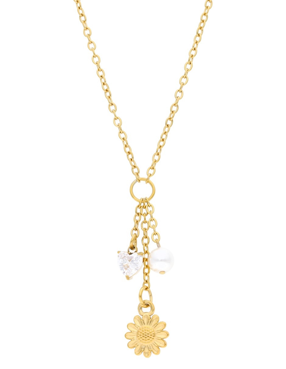 Collar con dije ovalado 1
