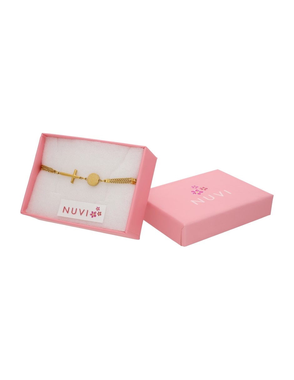 Pulsera Nuvi con acabado brillante