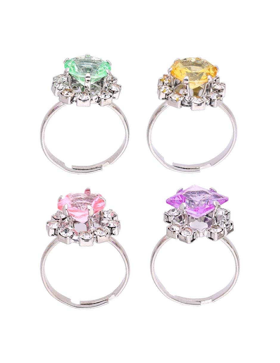 Set anillo brillante 4