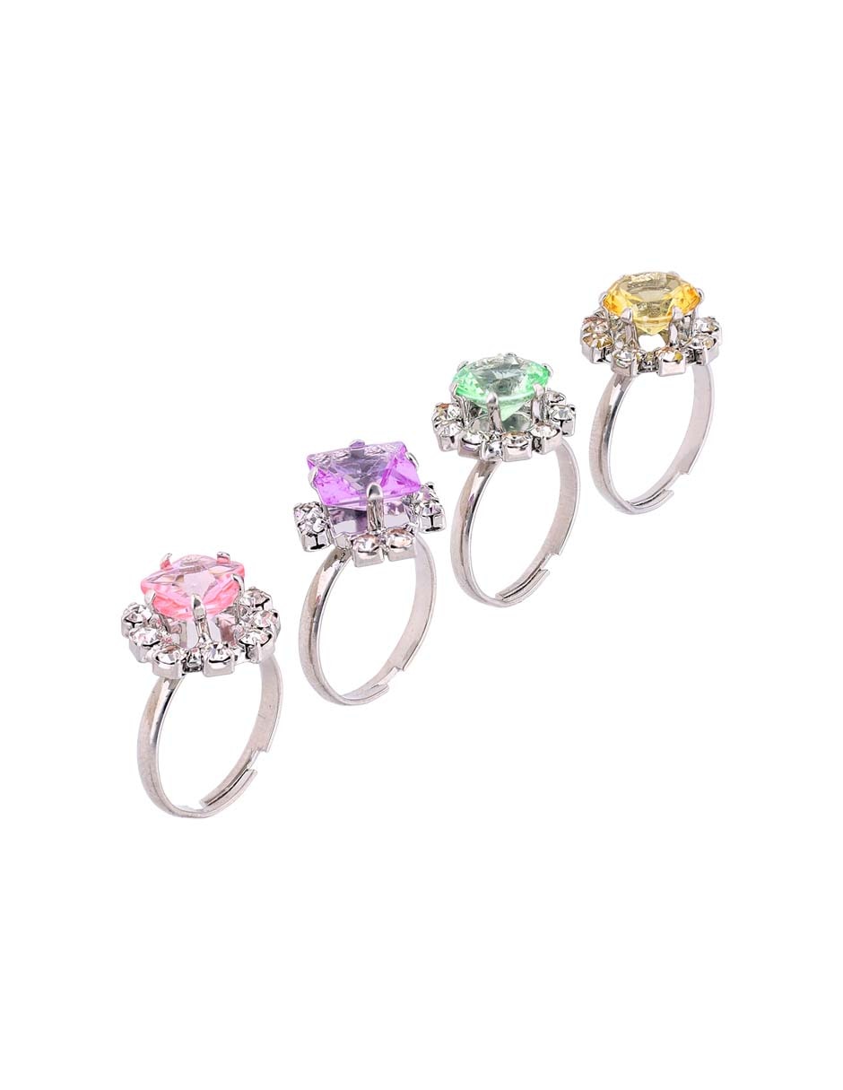 Set anillo brillante 5