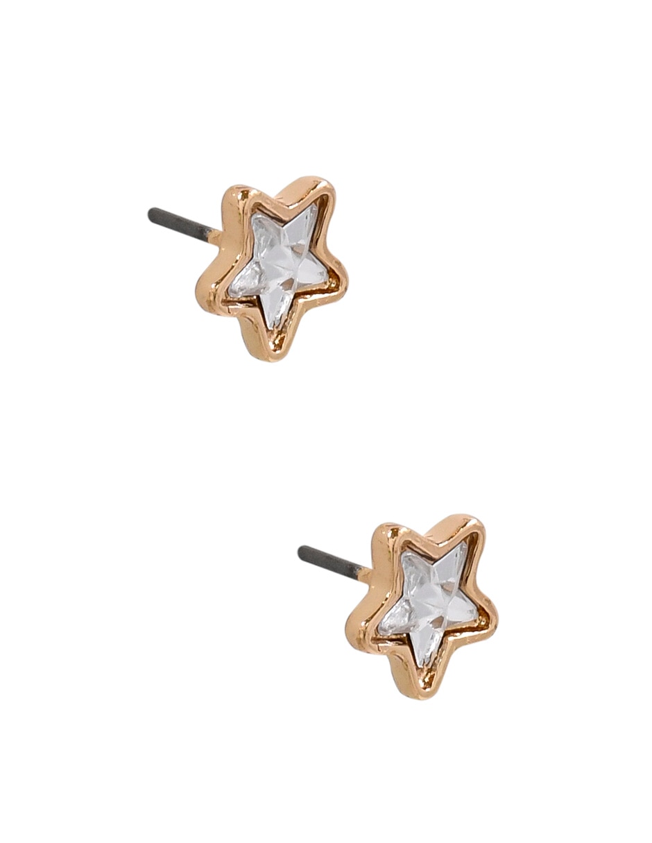 Set de aretes con acabado brillante 2