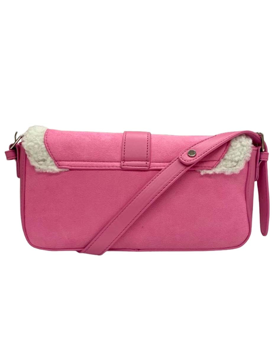 Bolsa shoulder de ante para niña