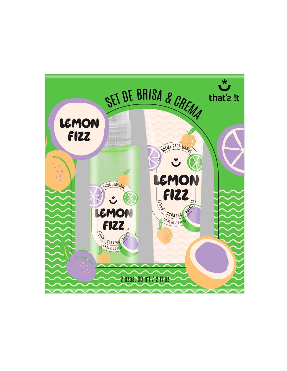 Set Eau de toilette Lemon Fizz para niña 2