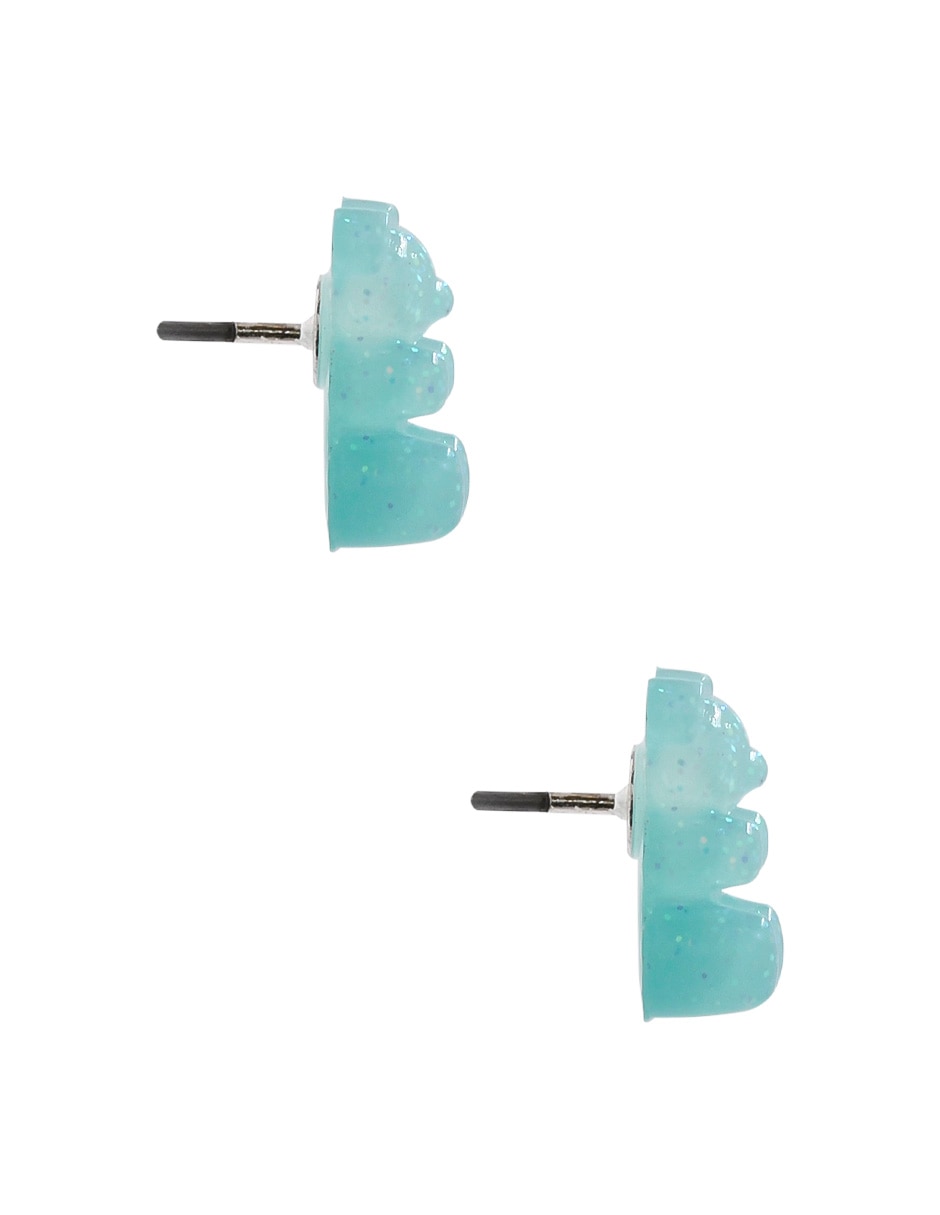 Aretes de oso con acabado brillante 3