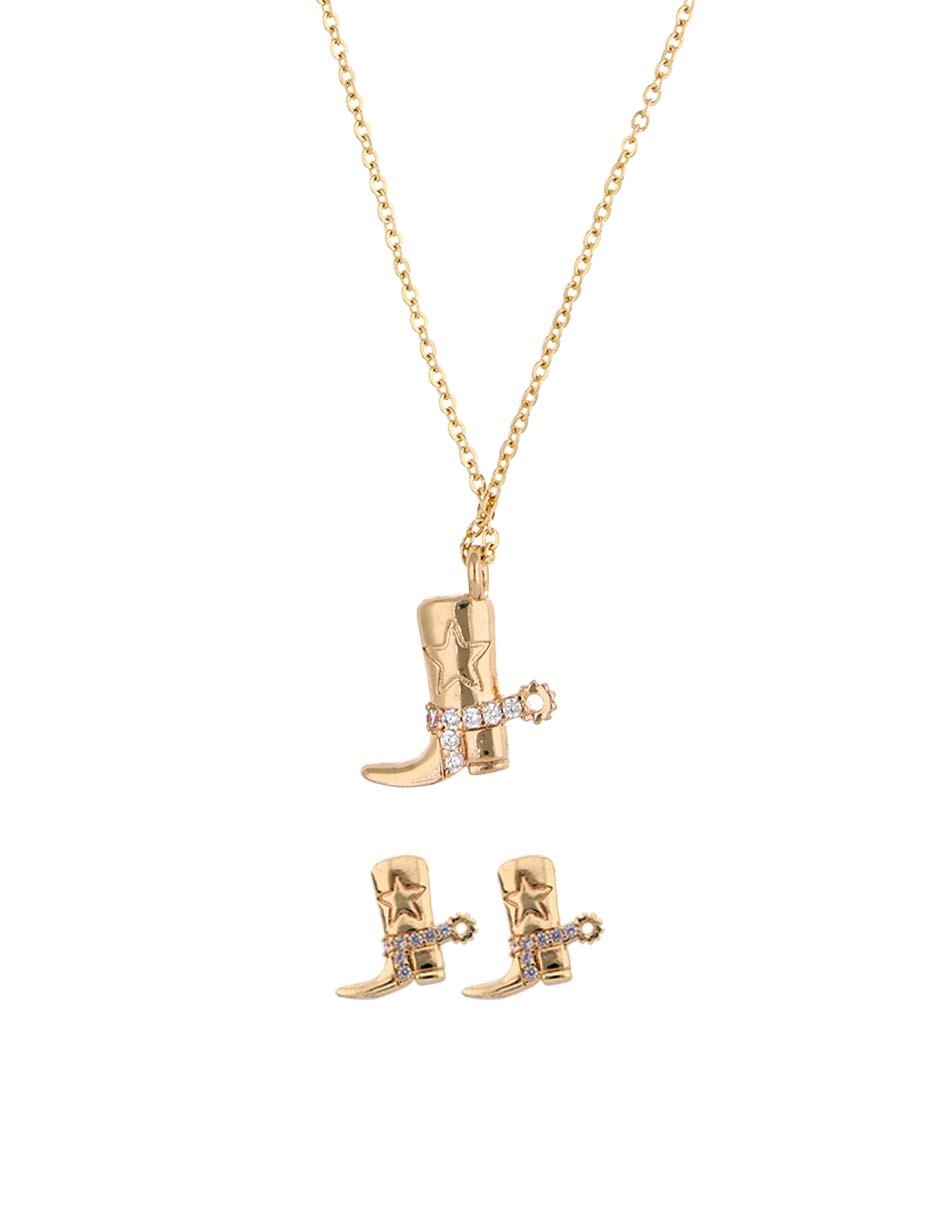 Set de collar y aretes 1