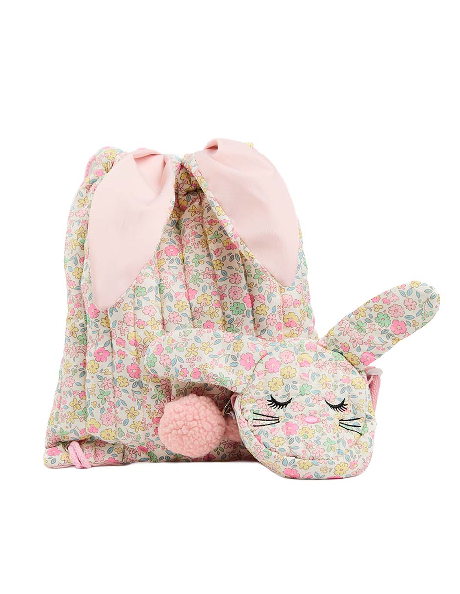 Bolsa mochila Piquenique Conejo para niña