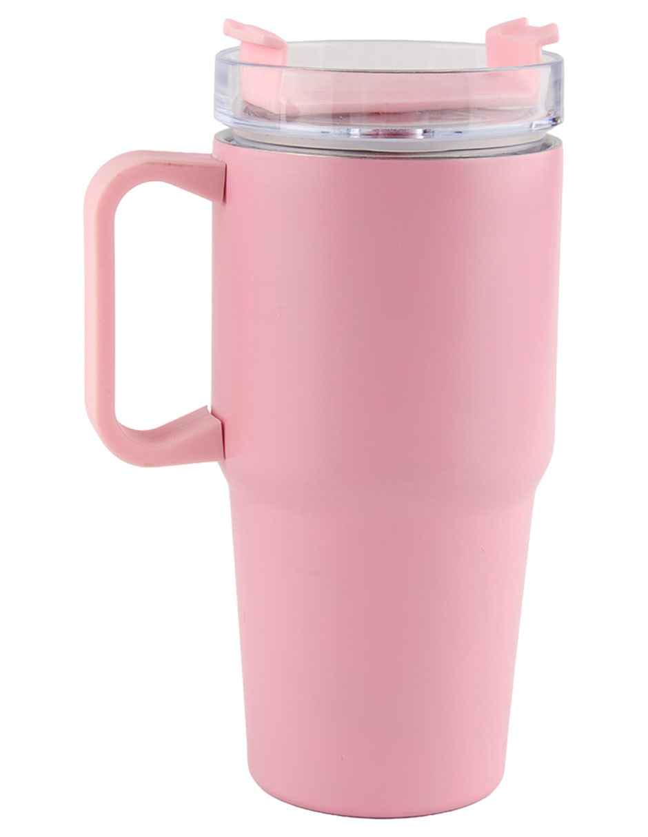 Vaso con tapa y popote 9