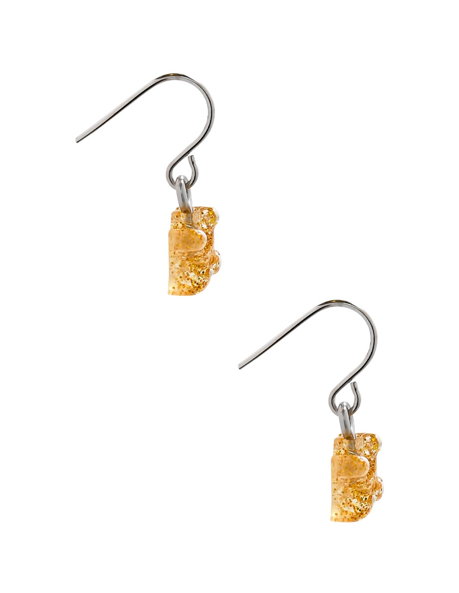 Aretes Claire's con acabado mate