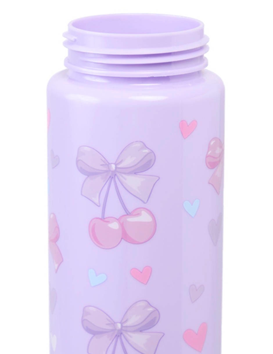 Botella De Agua De Plástico Con Tapa Push Pull 4