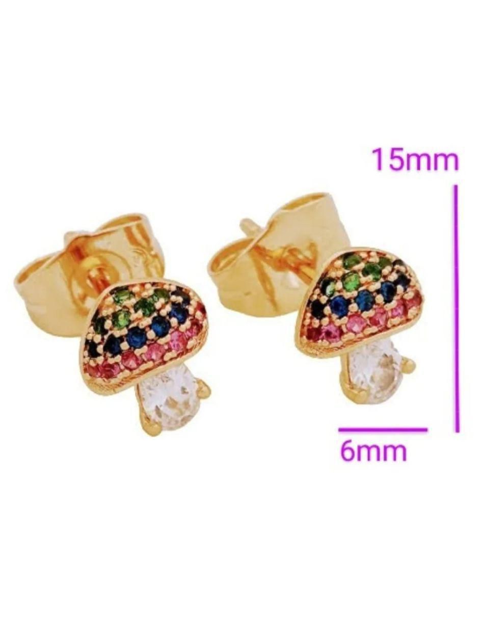 Aretes de hongo 5