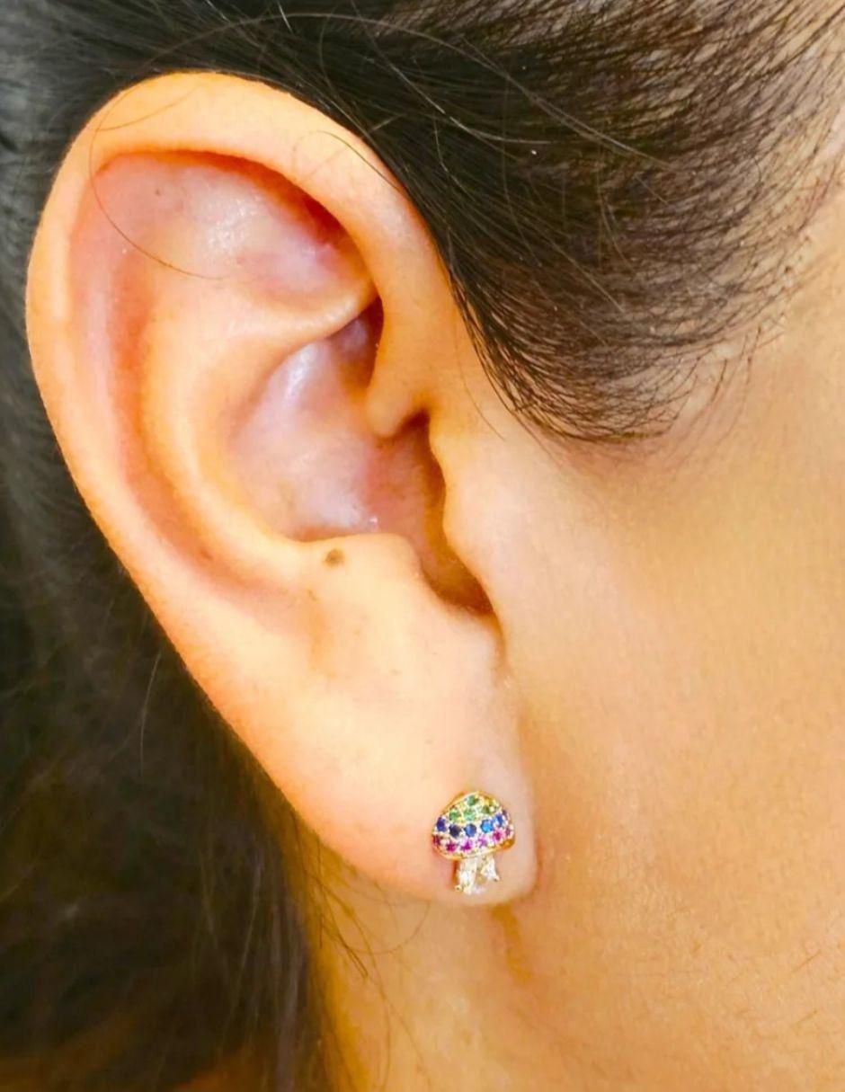 Aretes de hongo 3
