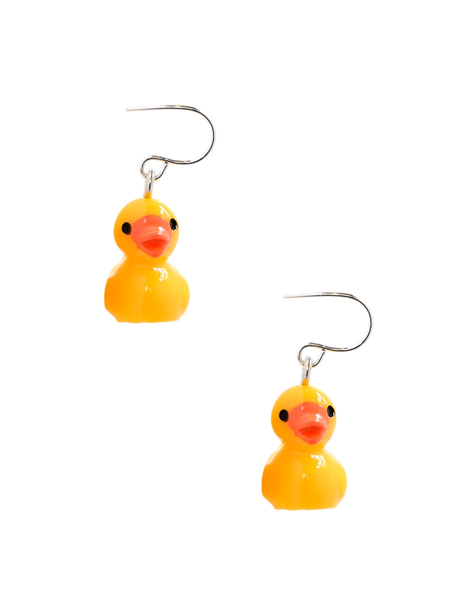 Aretes de pato con acabado mate 1