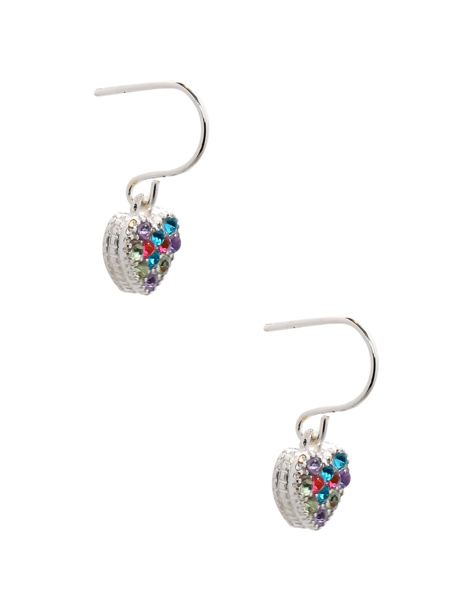 Set de aretes con acabado brillante 2