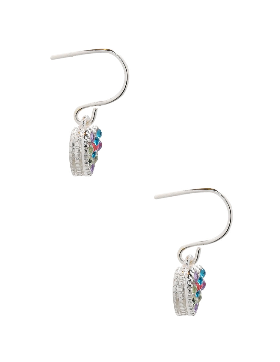 Set de aretes con acabado brillante 3