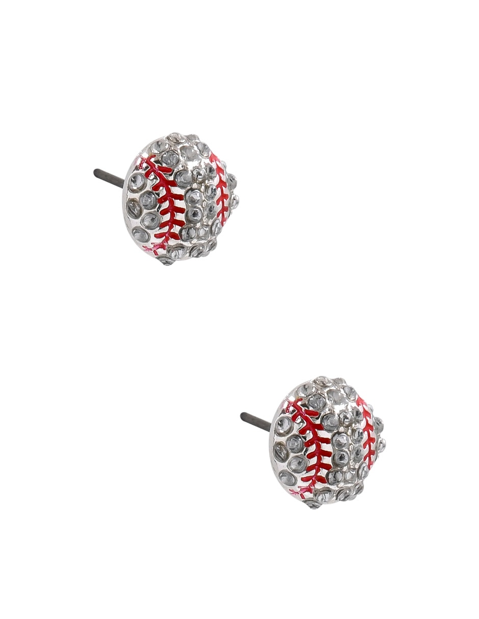 Aretes circulares con acabado brillante 2