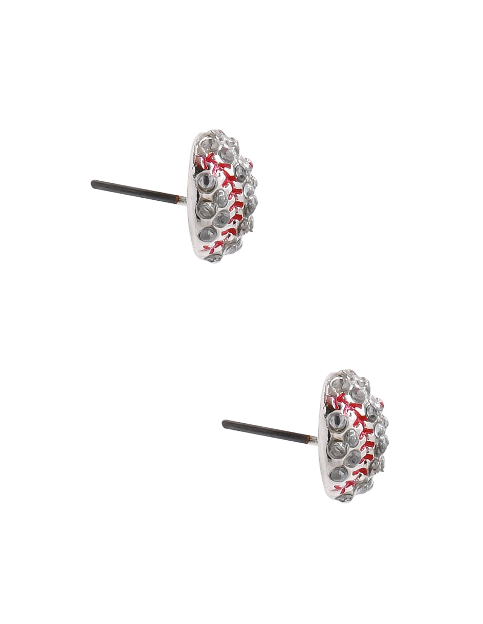 Aretes circulares con acabado brillante 3