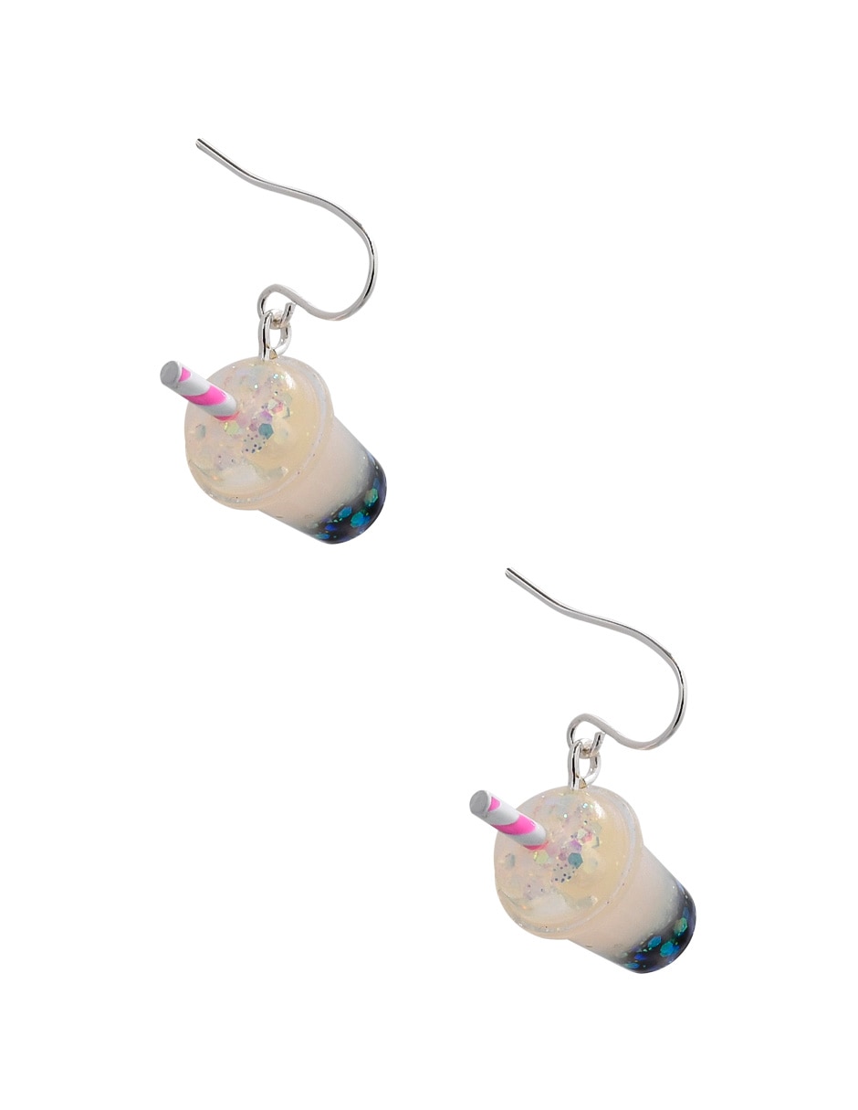 Aretes con acabado brillante 2