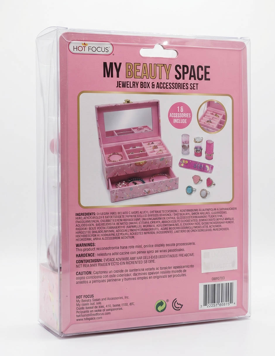 Set Accesorios De Belleza Hot Focus Para Niña