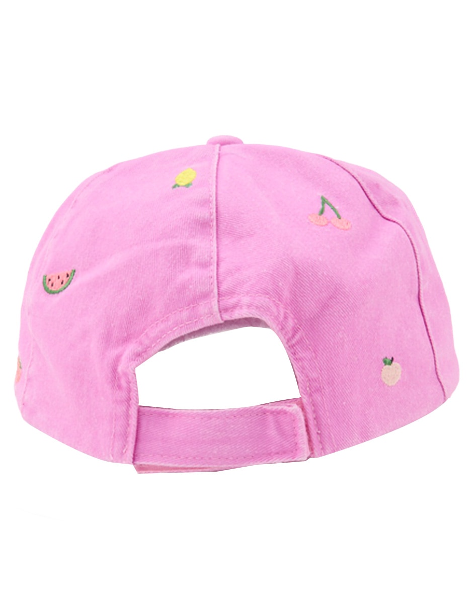 Gorra visera curva velcro para niña 2