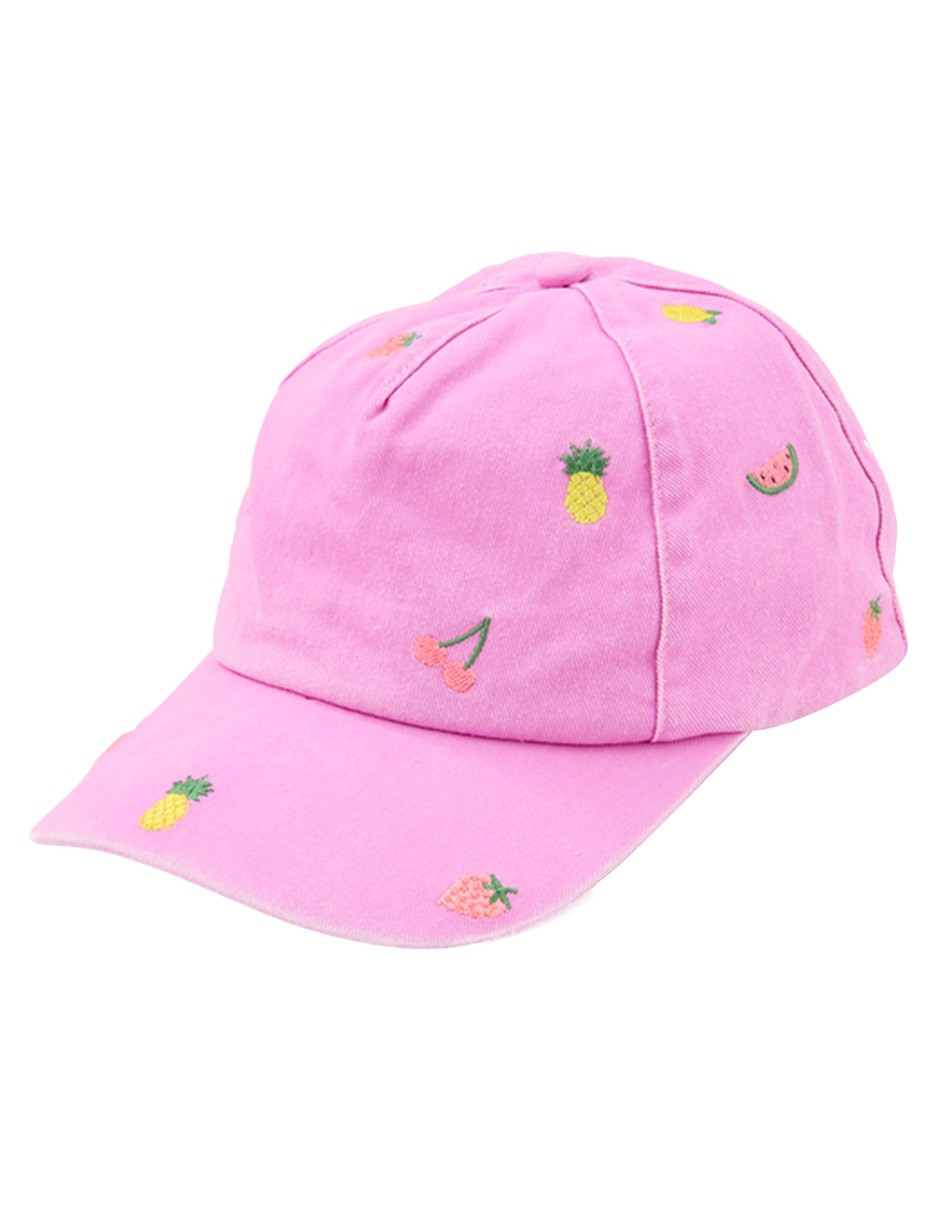 Gorra visera curva velcro para niña 3