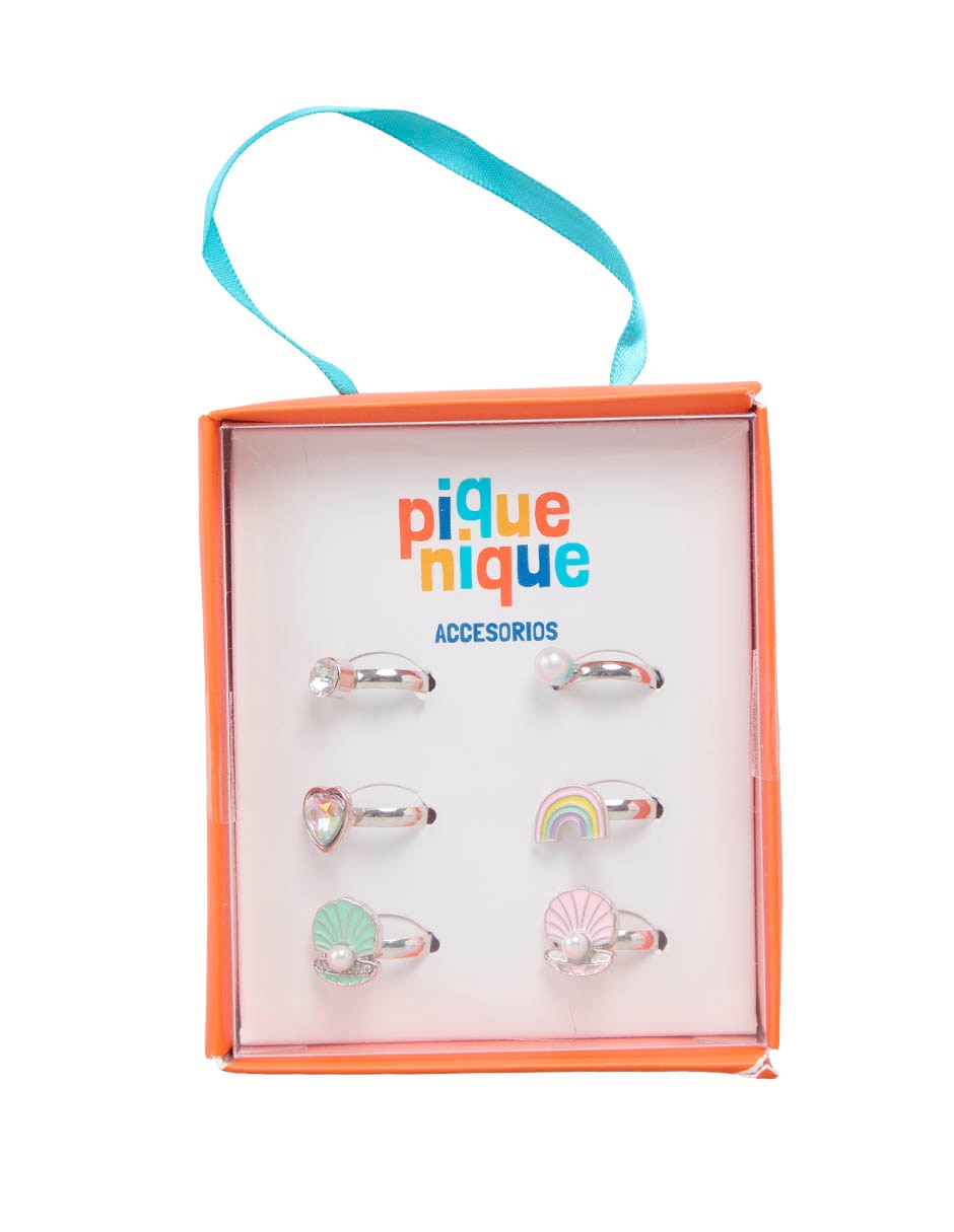 Set anillo piquenique brillante