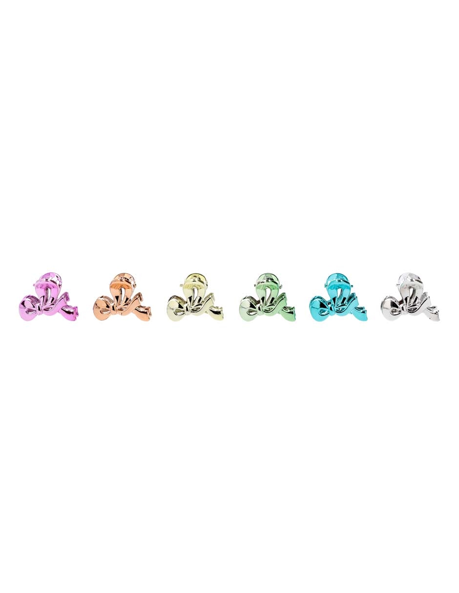 Set de pinzas para el cabello de plástico piquenique