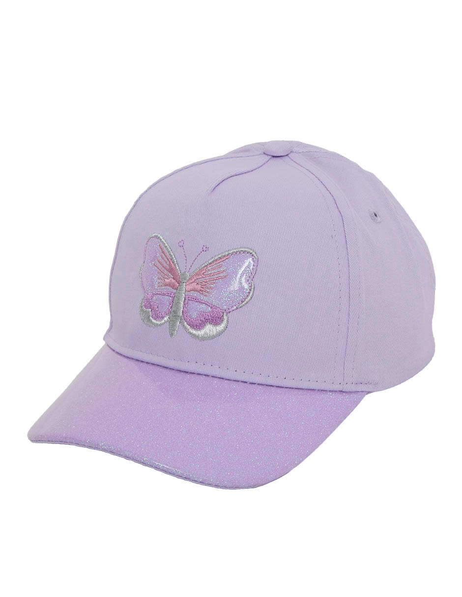 Gorra Visera Curva Velcro Para Niña